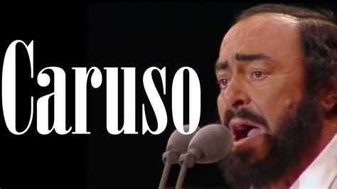 lyrics to caruso|caruso pavarotti lyrics english.